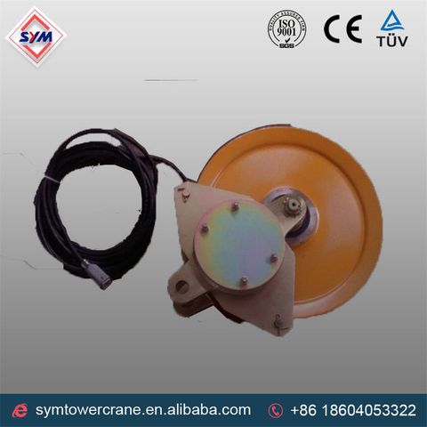 датчик веса грузового механизма для башенных кранов