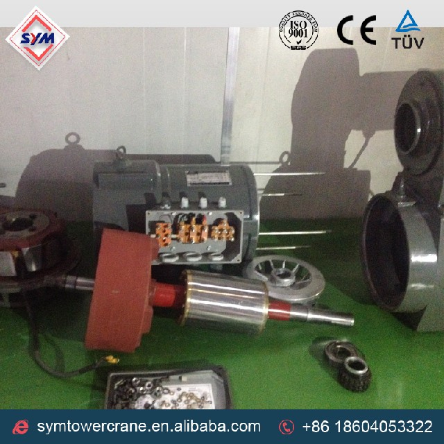 двигатели тележки высокого качества 95NM/4KW для башенных кранов
