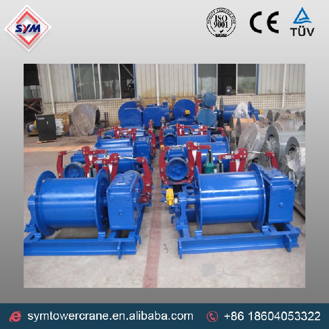 Лебедка подъёмный барабан высокого качества для башенных кранов