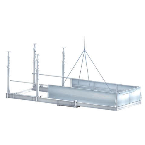 Выдвижная нагрузка разгрузочной платформы Sym Construction Equipments