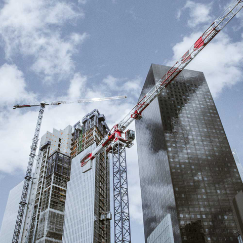 SP7080-50 QTZ900TM Topless Tower Crane 