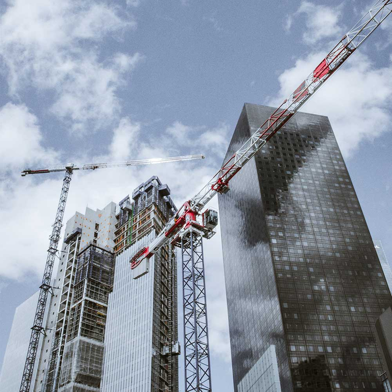 SP7080-50 QTZ900TM Topless Tower Crane 
