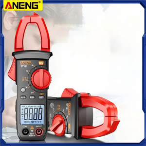 Aneng PN200 Цифровой зажим MELTIMER MULTIMETER AMMETER 4000 CONTS DC/AC 600A ТЕКА TECARTAGE CAR CAR HZ емкость NCV Тест OHM